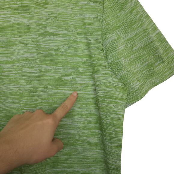 Reel Legends Men's Performance Moisture Wicking T-Shirt Sz Large Fishing Green - Picture 10 of 13